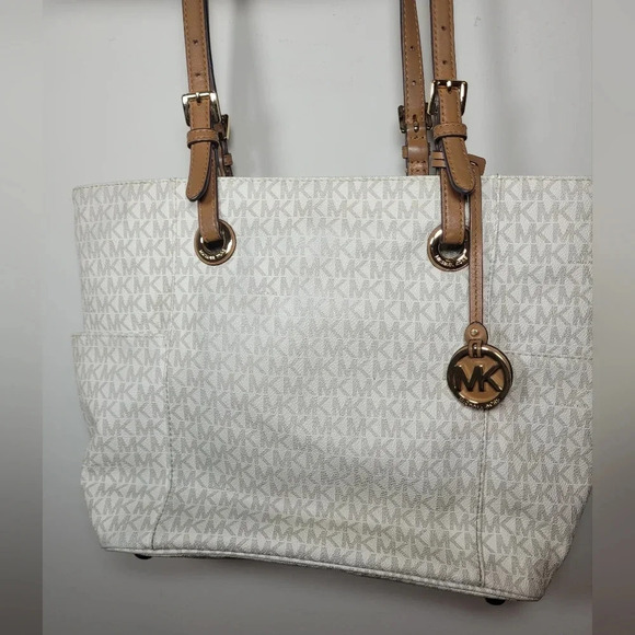 Michael Kors Jet Set Tote Bag Small Logo 30H6GTTT3V - Picture 2 of 16